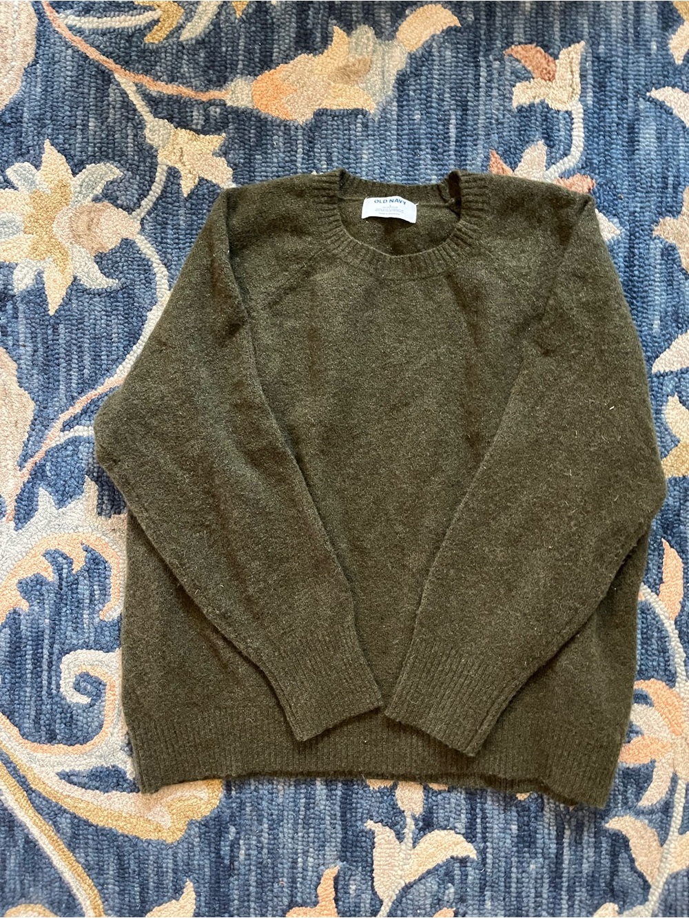 Old Navy Olive Green Pullover Sweater